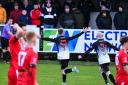 Beith battled to victory after being reduced to ten men early in the second half.