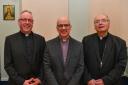 Father Martin Chambers (centre) has been appointed as the new Bishop of the Diocese of Dunkeld.