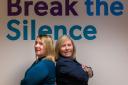 Sharon Belshaw (left) and Lesley Craig are joint chief executives of Break the Silence, with Sharon responsible for the clinical side of the service and Lesley for operations