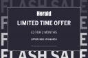 Subscribe to the Ardrossan Herald in this flash sale