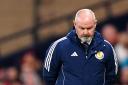 Scotland manager Steve Clarke during the 1-0 defeat to Northern Ireland at Hampden on Tuesday night