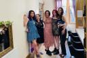 Amy, Tracie, Vicky, Erin and Jenni from Abundance Hair and Beauty