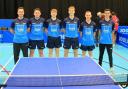 North Ayrshire Table Tennis Club members.