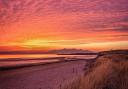 Stevenston beach sunset by Darren Tomlie