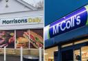 Morrisons has announced plans to close 132 loss-making McColl's stores around the UK - 10 of them in Scotland