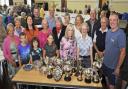 Prize winners at West Kilbride Horticultural Society's 2023 flower show