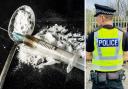 Police seized a quantity of heroin from a home in Beith.