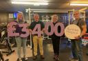 The team at MRC raised an incredible £3,400 for the Ayrshire Hospice.