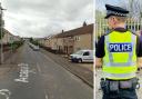 The incident took place in Acacia Drive in Beith.