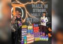 The Energyze gym team handed more than 200 Easter eggs over to Michael Kirkum to support his sick kids appeal.