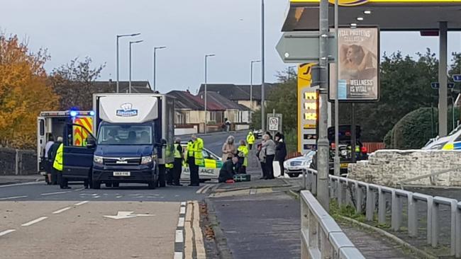 Ardrossan Academy pupil knocked over on way to school
