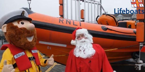 Santa visited the rescue team