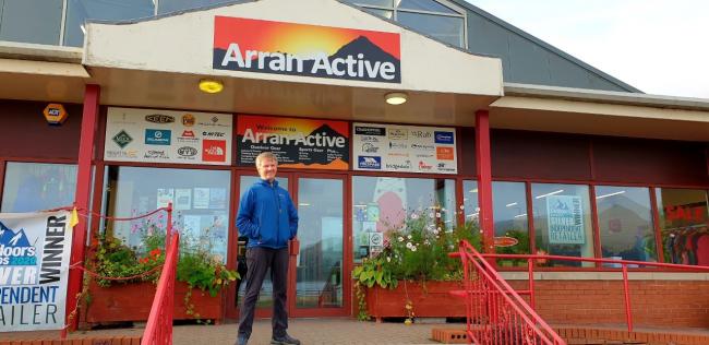Arran Active’s Andrew Walsh is just one business owner who will benefit