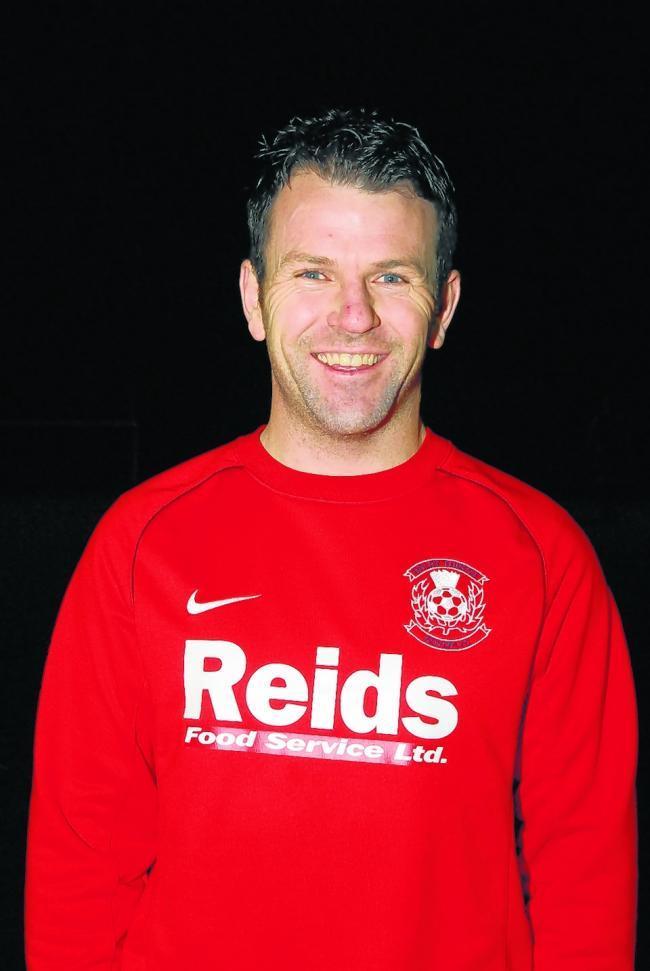 Ardrossan Winton Rovers manager Gavin Friels