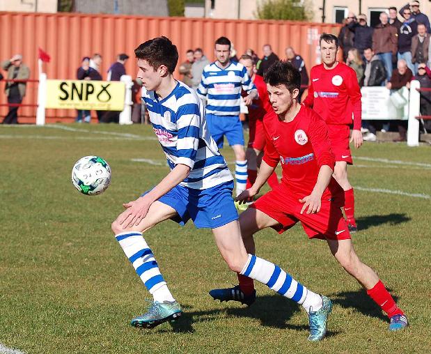 Ardrossan and Saltcoats Herald: Ross Stewart in his time at Kilwinning Rangers.