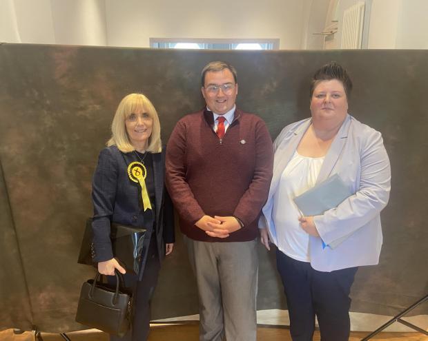 Ardrossan and Saltcoats Herald: Irvine East's three successful candidates