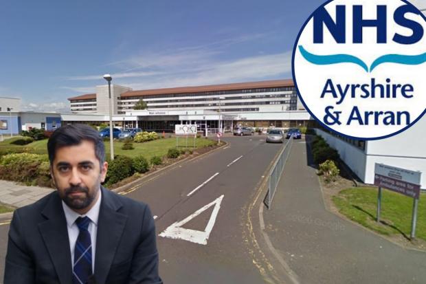 Health chief Humza Yousaf has praised NHS Ayrshire and Arran staff for their efforts during the Covid pandemic