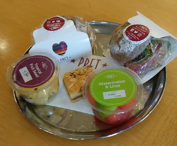 Ardrossan and Saltcoats Herald: We went along and tried a few things from the Pret spring menu. Picture: NQ