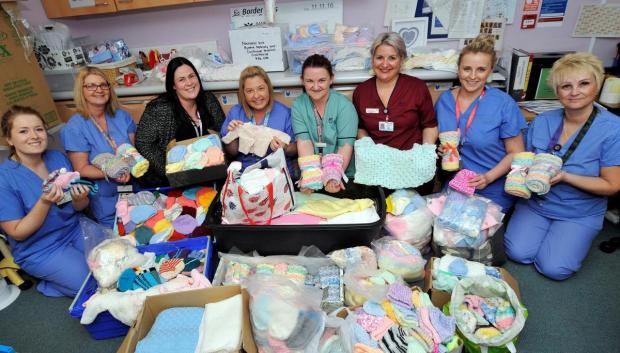 Ardrossan and Saltcoats Herald: Ayrshire Maternity Unit overwhelmed by knitted gifts..