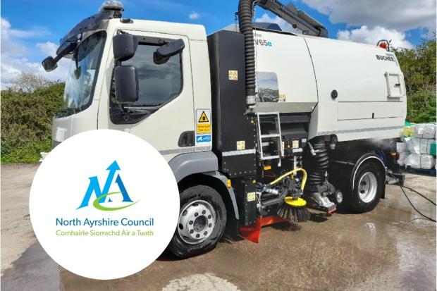 It was alleged North Ayrshire council had to rent out the same  sweeper they had sold