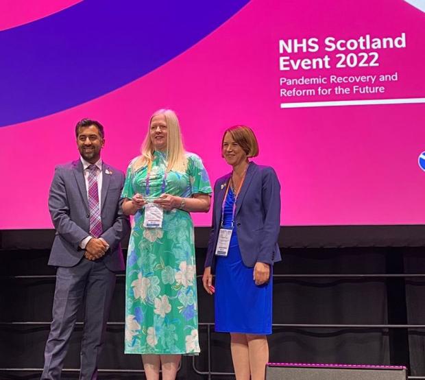 Ardrossan and Saltcoats Herald:  The Children and Adolescent Mental Health Service (CAMHS) won the Integrated award