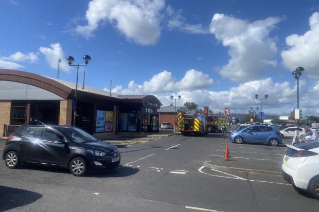 Two SFRS appliances attended the scene on Thursday afternoon