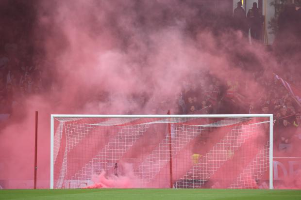 Aberdeen warn 'minority' of fans over pyro and other unacceptable behaviour