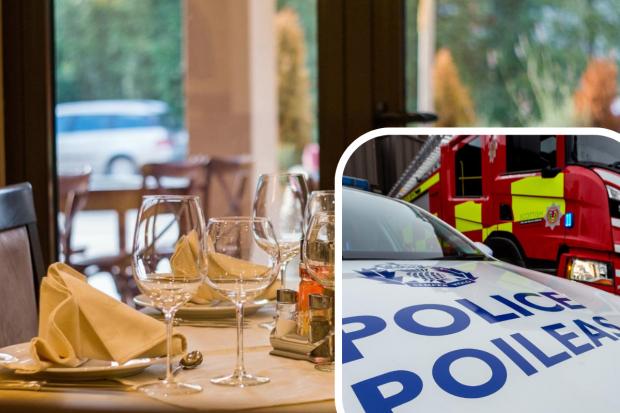 Fire breaks out at plush Glasgow restaurant prompting emergency response