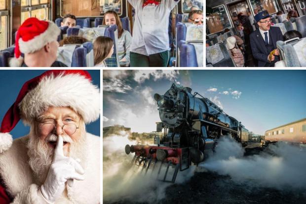 The Polar Express experience will set off from Saltcoats, Kilwinning and Irvine