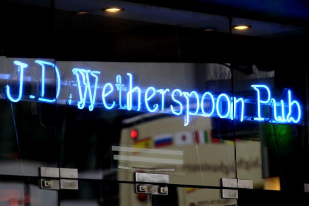 JD Wetherspoon said it was a “commercial decision”