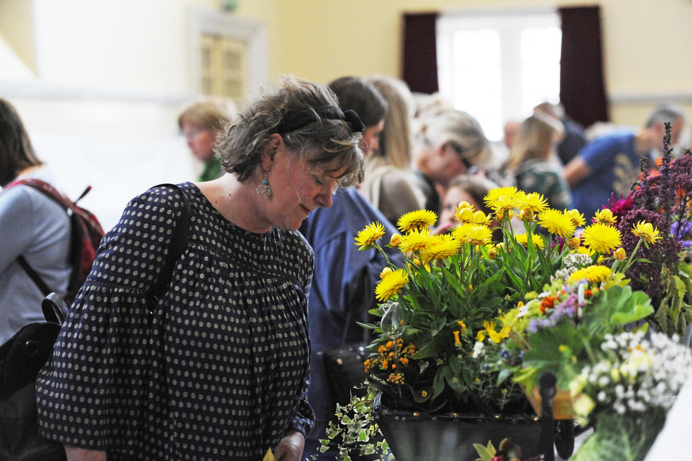 The West Kilbride Horticultural Societys annual show attracted a dazzling array of entries - and a big crowd of visitors (Photo: Charlie Gilmour)