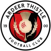 Ardeer Thistle's new badge.