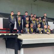 Billy Gilmour surprised Ardrossan youngsters at Winton Rovers prize giving
