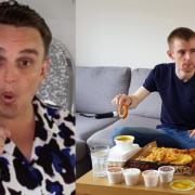 'Does it Fry' Dazza and Robert represent Ayrshire in next week’s Come Dine With Me