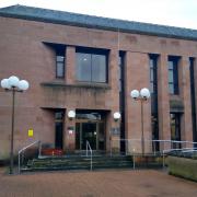 Kilmarnock Sheriff Court, where Angela Campbell denied the charge against her