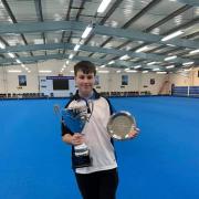 Ardrossan Indoor Bowling Club’s Jamie Noon won the Scottish Young Indoor Bowlers Association title last month in Falkirk. Picture Credit: Ardrossan Indoor Bowling Club