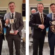Daniel Forbes and the victorious Irvine GC team