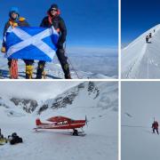David Munn and Kris McMurran reached the summit of Denali, the highest mountain peak in North America