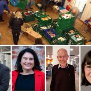 Food banks are setting up 'warm banks' with many facing a choice between heating or eating this winter, while Jamie Greene MSP, Katy Clark MSP, the Christians Against Poverty charity and Patricia Gibson MP have had their say on the crisis
