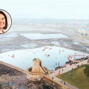 Katy Clark MSP is excited by the plans to revive the outdoor bathing pool in Saltcoats