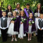 The West Kilbride Gala royal party