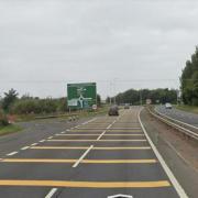 The incident took place at the Pennyburn Roundabout on the A78 in Stevenston.