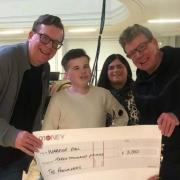 Rock duo The Proclaimers wished Kilwinning 'Wee Warrior' Kieran Crichton a happy 18th birthday after meeting him in Kilmarnock last year.