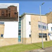 Jonathan Stirling admitted assaulting two officers at Saltcoats police station