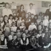 Dalry Nursery's graduation class from 1998