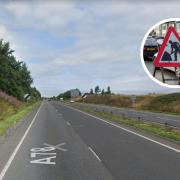 Parts of the A78 Three Towns bypass will be closed.
