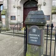 Greenock Sheriff Court, where Robert Wilson was sentenced