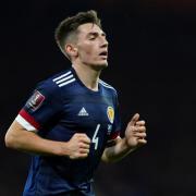 Billy Gilmour has scored his first goal for the Scotland men's senior national side.