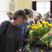 A shot from one of the West Kilbride Flower Show events