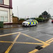 Police say the area was cordoned off following reports of a serious assault.